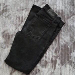 Else ankle skinny coated jeans size 26